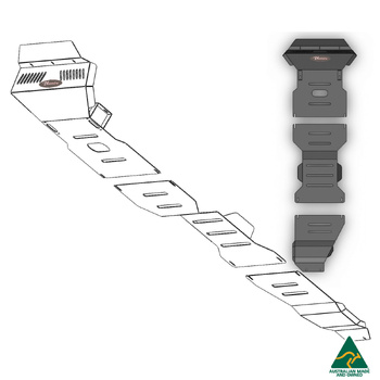 Vonnies Heavy Duty Bash Plates For Toyota Prado 90/95 Series Petrol 1996-2003