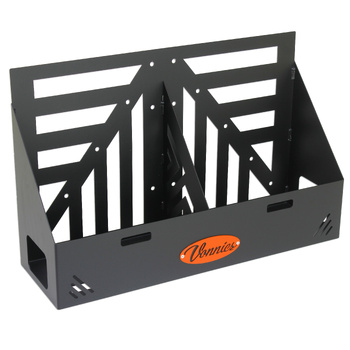 Vonnies 20L High Back Double Jerry Can Holder for Water &amp; Fuel Australian Made.