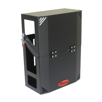 Vonnies 20L Bcanopy/Trailer Mounted Front FLIP FOLDING Single Jerry Can Holder for Water &amp; Fuel Australian Made.