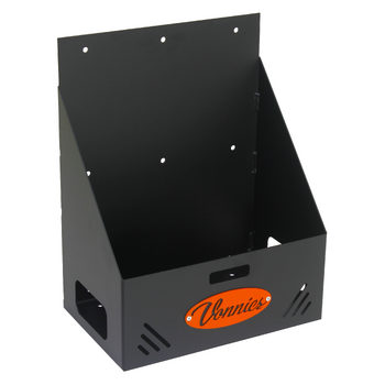 Vonnies 20L Heavy Duty Single Jerry Can Holder with Solid Back for Canopy/Trailer/Caravan. Australian Made.