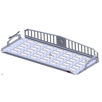 Rear Upper Adjustable Vonnies Storage Shelf for Toyota Prado 90/95 Series